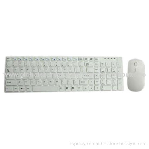 Wireless Keyboard, Waterproof with 10 Million Times Keystroke Lifespan